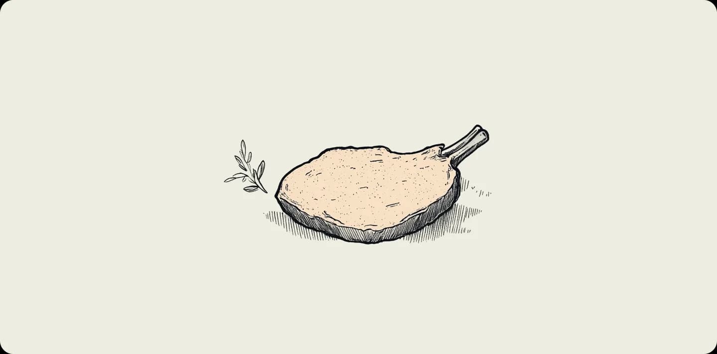 Illustration of pork
