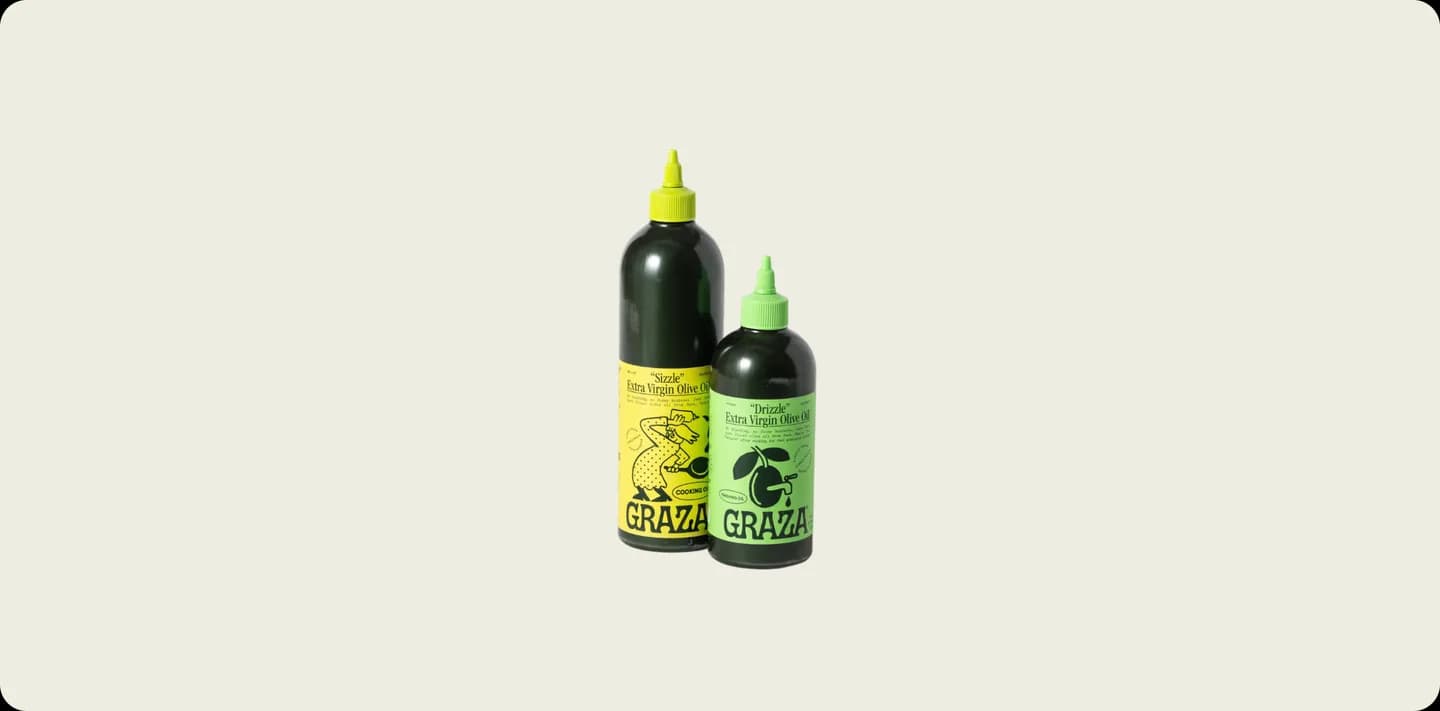 Graza Sizzle and Drizzle olive oils